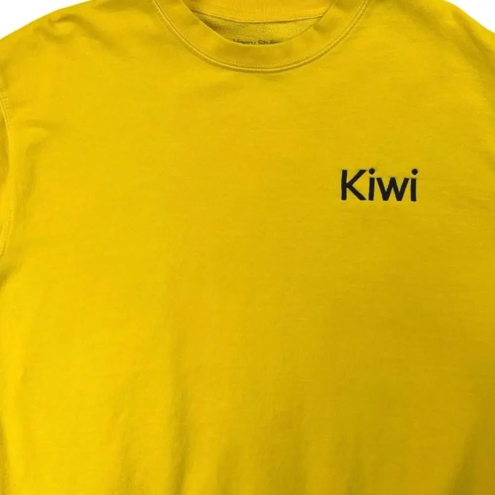 Harry Styles Kiwi Yellow I'm Having Your Baby Pullover Sweatshirt Sweater Top L